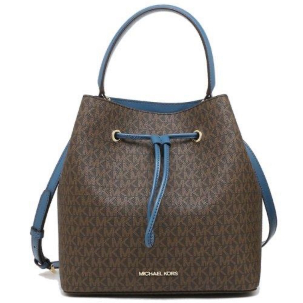 Michael Kors Suri Large Bucket Dark Chambray/Multi